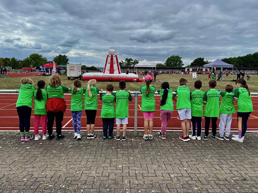 Grundschule Bertolt Brecht beim Schulsportttag
