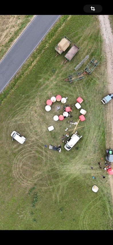 Strohpuppenfest und Strohzirkus in Gro&szlig;lohra