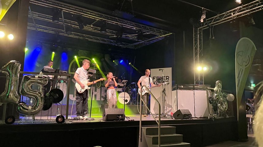 Jubil&auml;umsfeier des "Modus Pflegeprojekt 24" im Clubhaus in Nordhausen