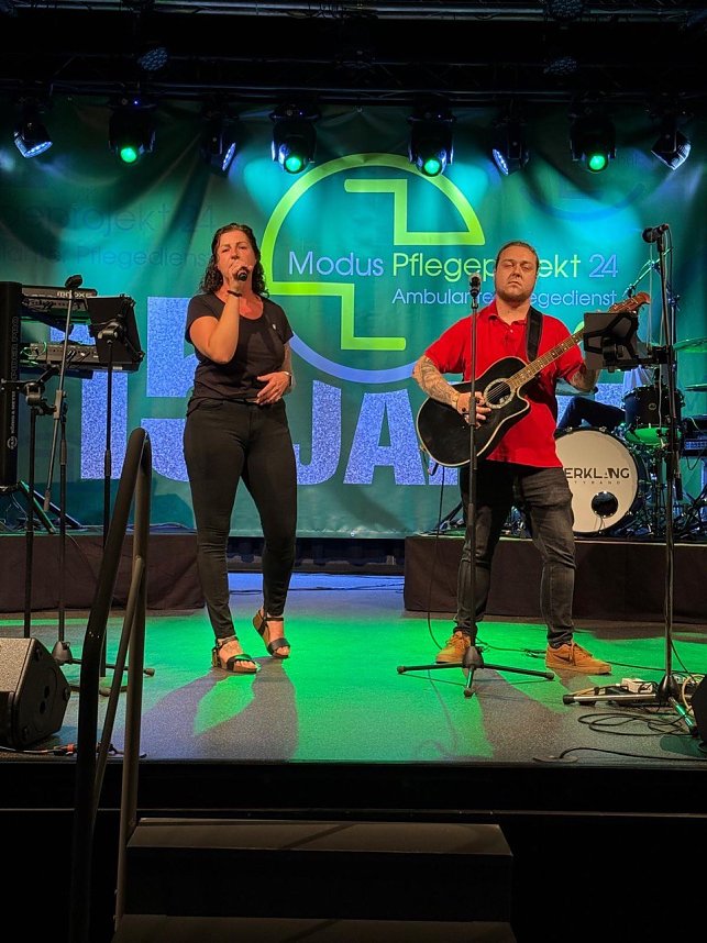 Jubil&auml;umsfeier des "Modus Pflegeprojekt 24" im Clubhaus in Nordhausen