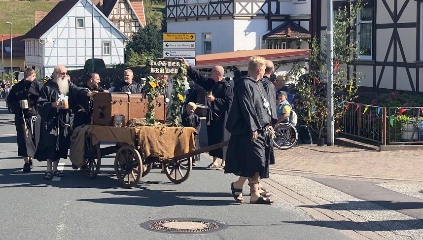 Historischer Festumzug in S&uuml;lzhayn