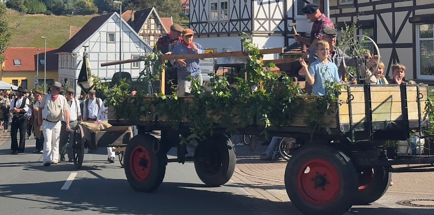 Historischer Festumzug in S&uuml;lzhayn