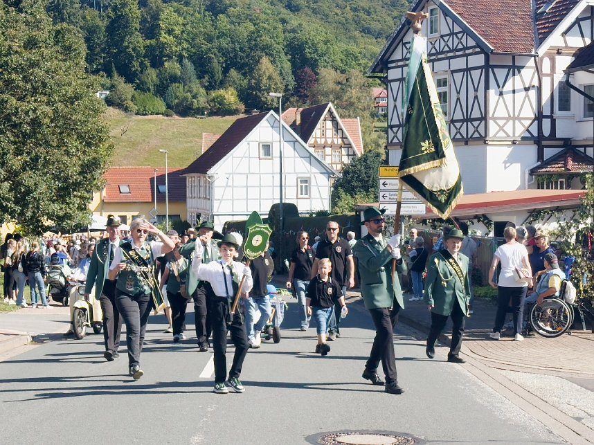 Historischer Festumzug in S&uuml;lzhayn