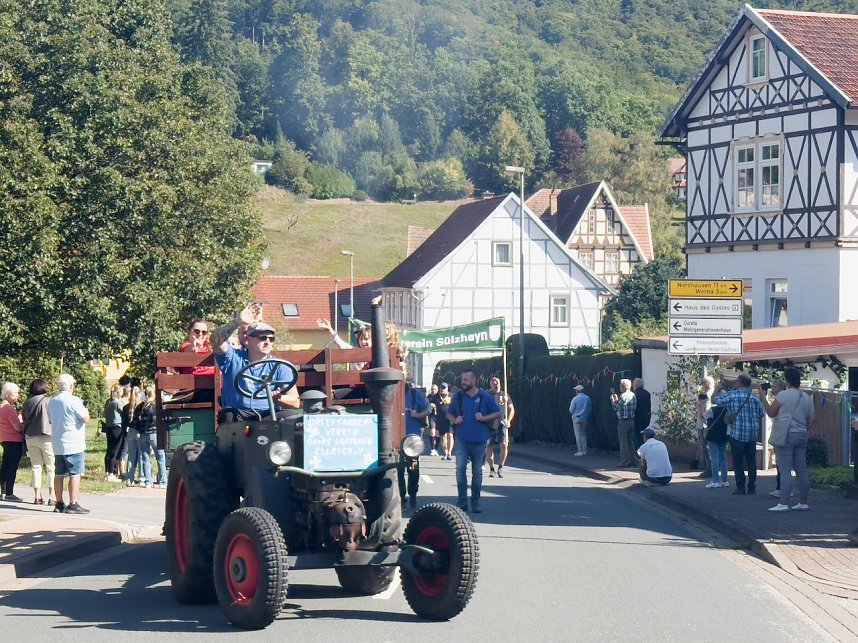 Historischer Festumzug in S&uuml;lzhayn
