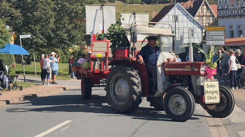Historischer Festumzug in S&uuml;lzhayn