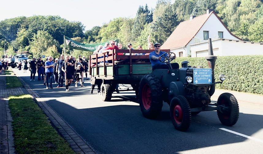 Historischer Festumzug in S&uuml;lzhayn