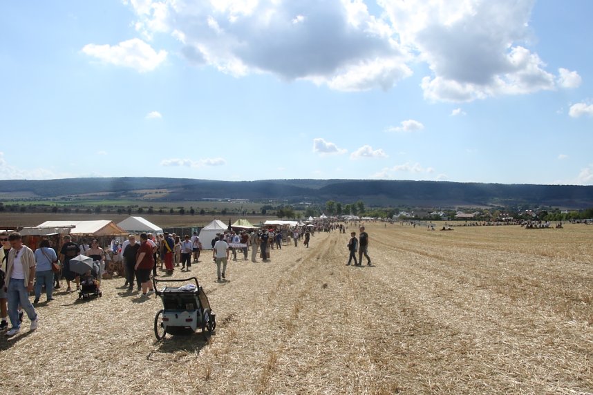 Nachstellung der Bauernschlacht bei Bad Frankenhausen