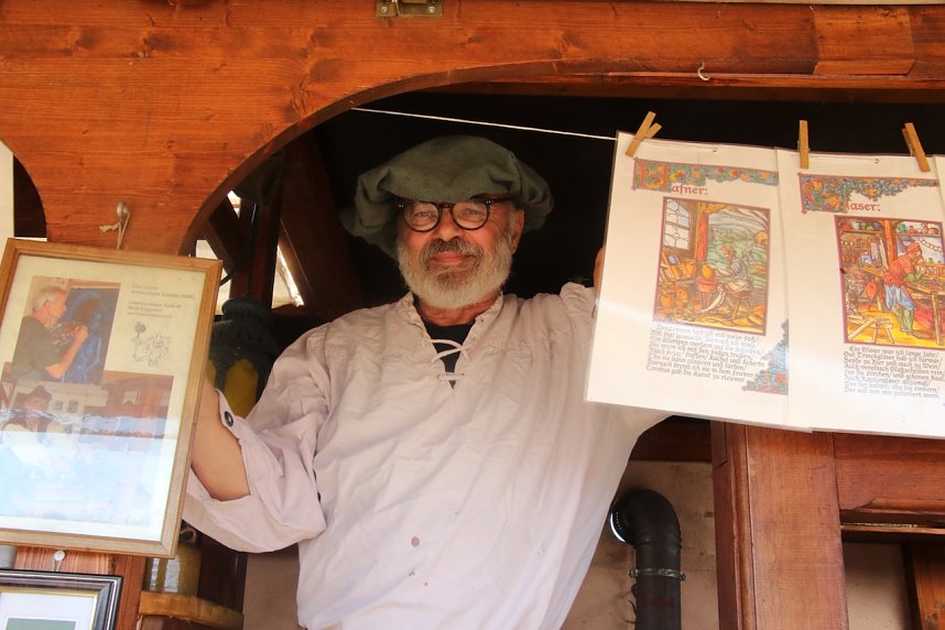 Nachstellung der Bauernschlacht bei Bad Frankenhausen