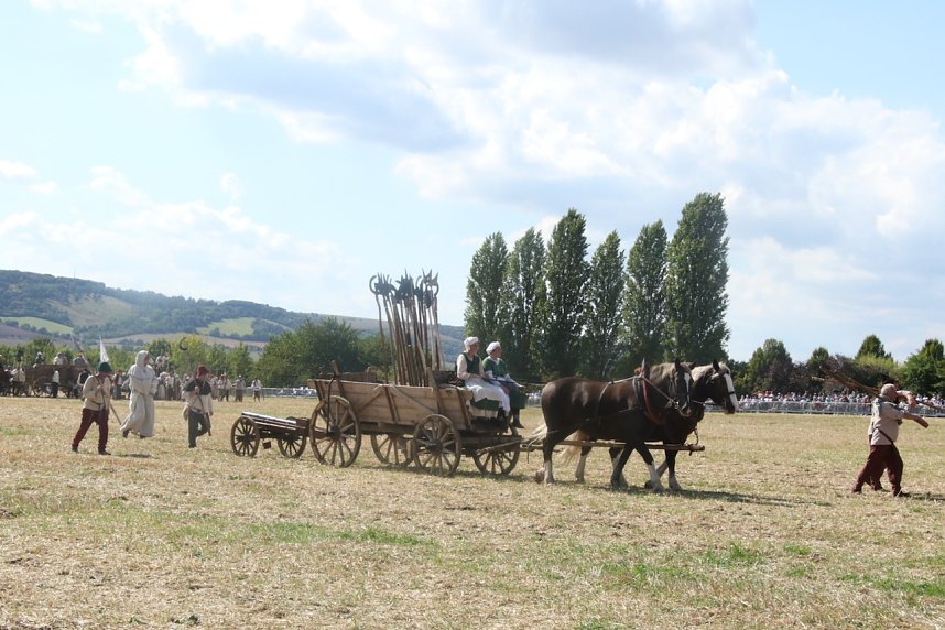 Nachstellung der Bauernschlacht bei Bad Frankenhausen