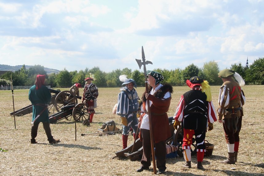 Nachstellung der Bauernschlacht bei Bad Frankenhausen