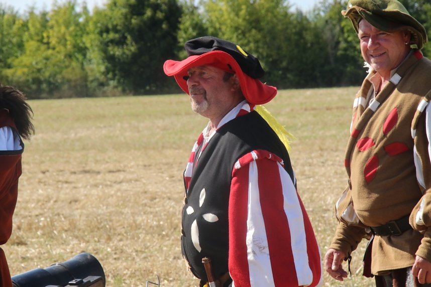 Nachstellung der Bauernschlacht bei Bad Frankenhausen