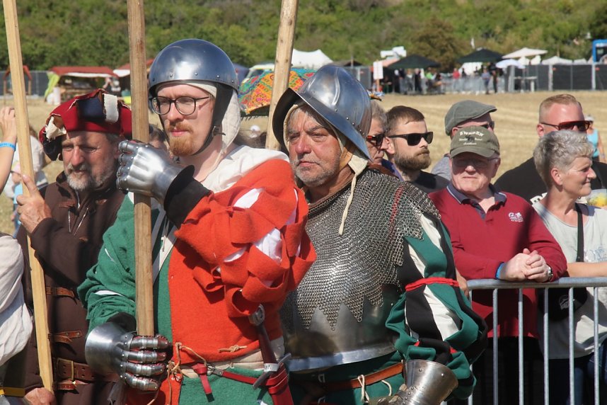 Nachstellung der Bauernschlacht bei Bad Frankenhausen
