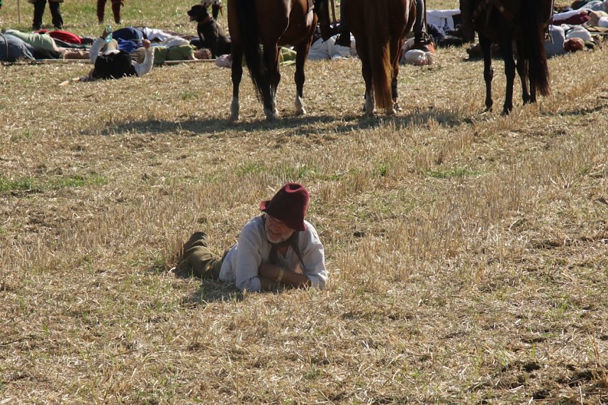 Nachstellung der Bauernschlacht bei Bad Frankenhausen