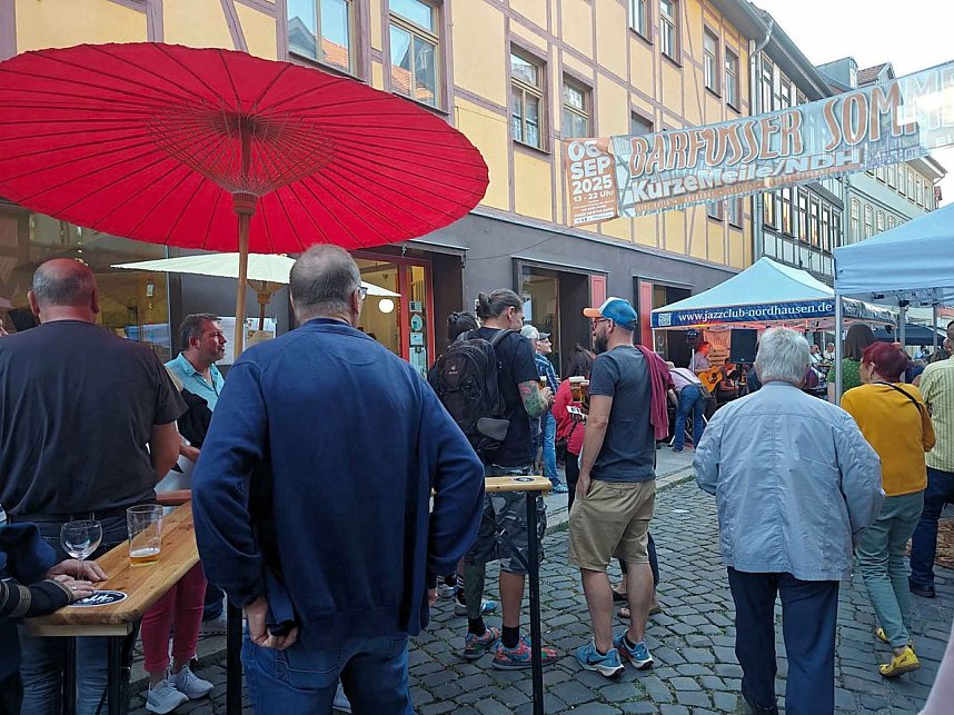 Barf&uuml;&szlig;er Sommer in der Kurzen Meile