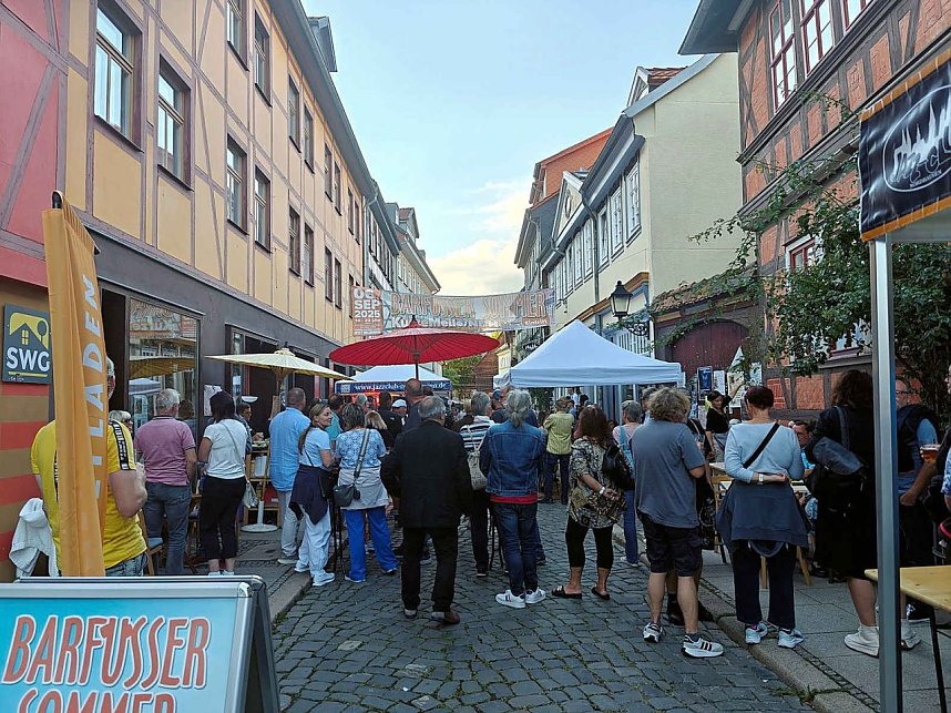 Barf&uuml;&szlig;er Sommer in der Kurzen Meile