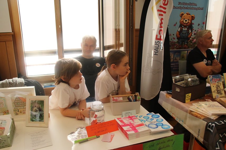 Buchkidsharz in Nordhausen - in der Stadtbibliothek findet die Harzer Kinderbuchmesse statt
