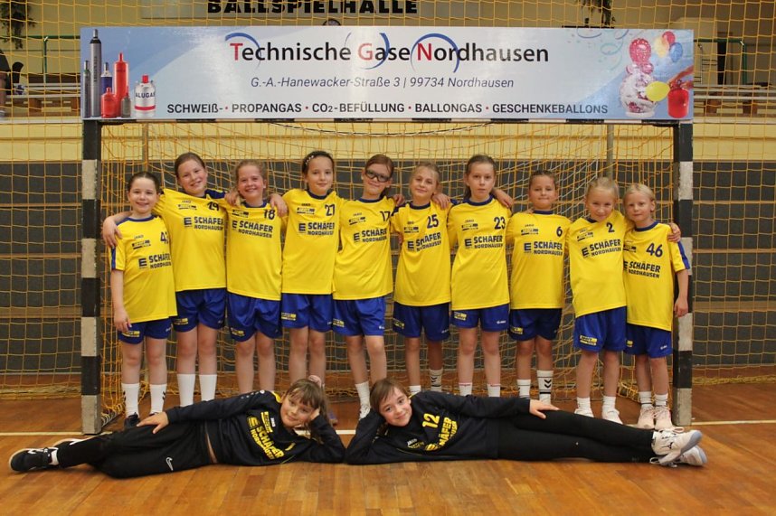 Handballnachwuchs holte Punkte