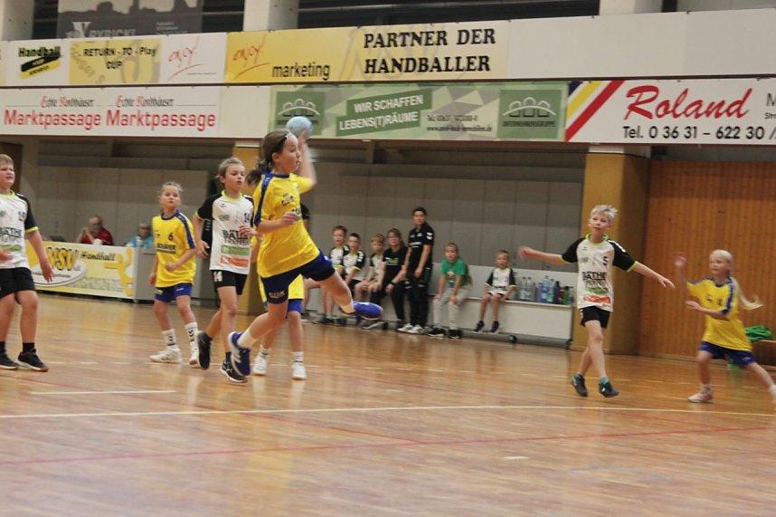 Handballnachwuchs holte Punkte