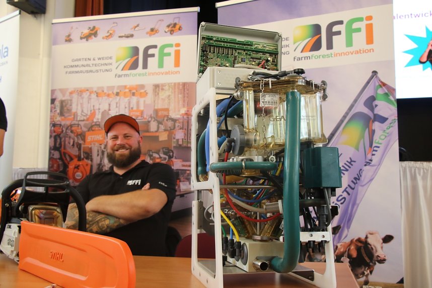 Volles Haus zur Berufsmesse "BAM" im Bleicher&ouml;der Kulturhaus