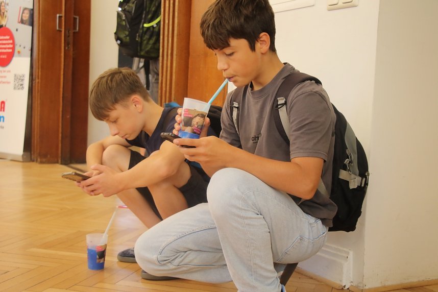 Volles Haus zur Berufsmesse "BAM" im Bleicher&ouml;der Kulturhaus