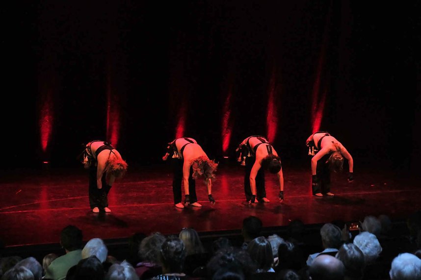 Peter Blei unterwegs beim Theaterfest