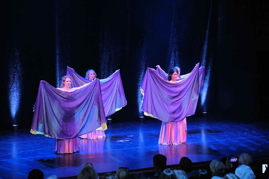 Peter Blei unterwegs beim Theaterfest