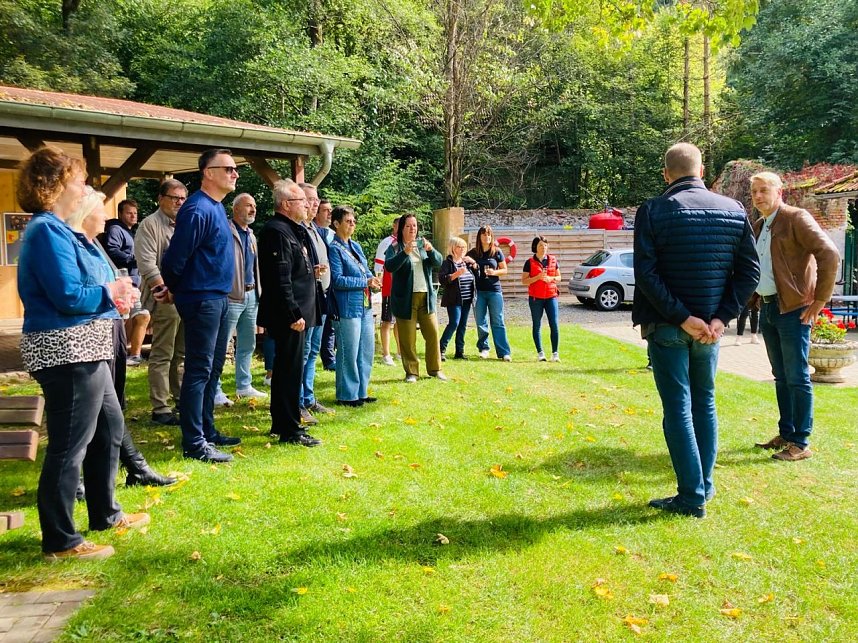 Einweihung des neuen Planschbeckens im Ilfelder Freibad