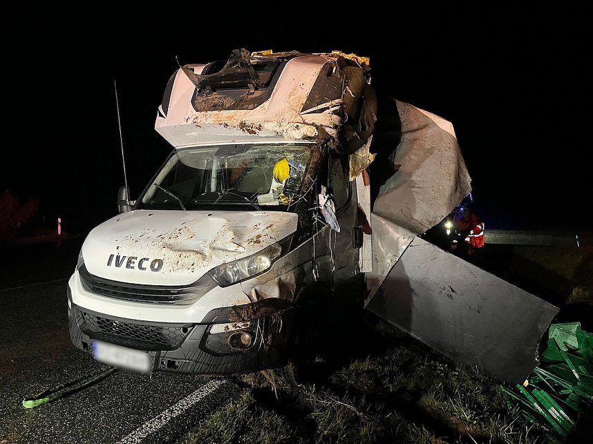 Unfall am Abend bei G&uuml;nzerode