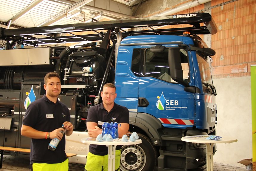 Berufsmesse bei den Stadtwerken Nordhausen