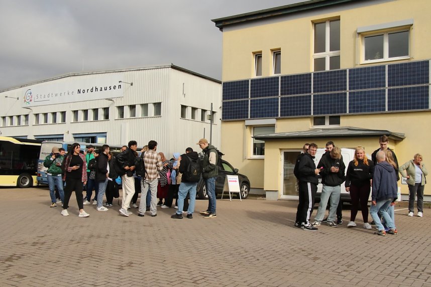 Berufsmesse bei den Stadtwerken Nordhausen