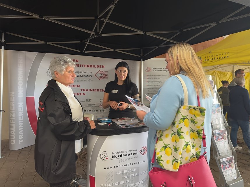 Berufsmesse bei den Stadtwerken Nordhausen
