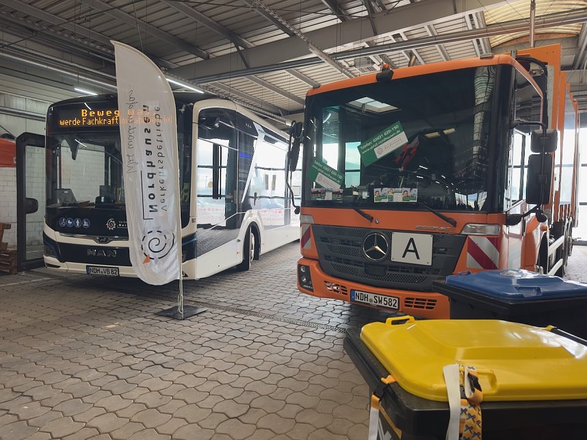 Berufsmesse bei den Stadtwerken Nordhausen