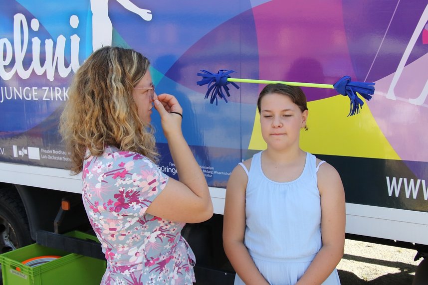 Kinderrechte-Fest in der Flohburg und Essen der Kulturen in der Kurzen Meile in Nordhausen