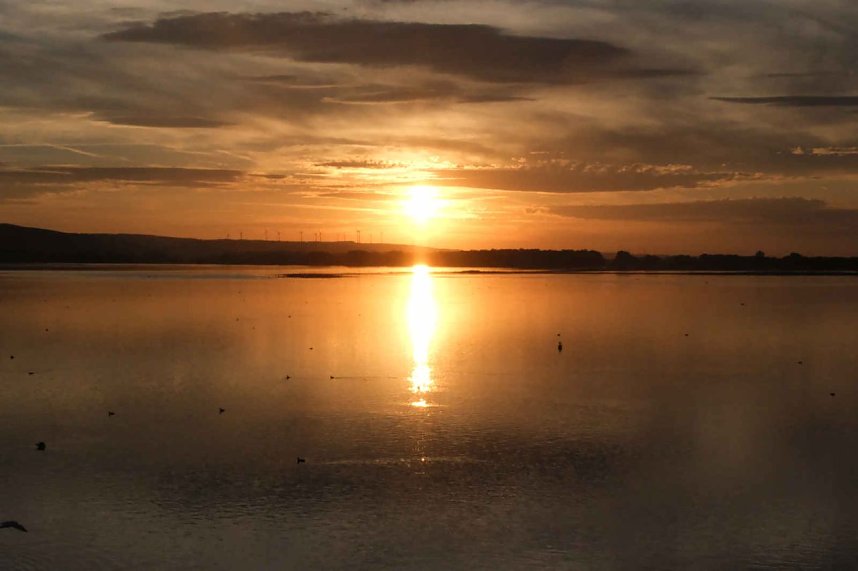 Peter Blei unterwegs am Stausee Kelbra
