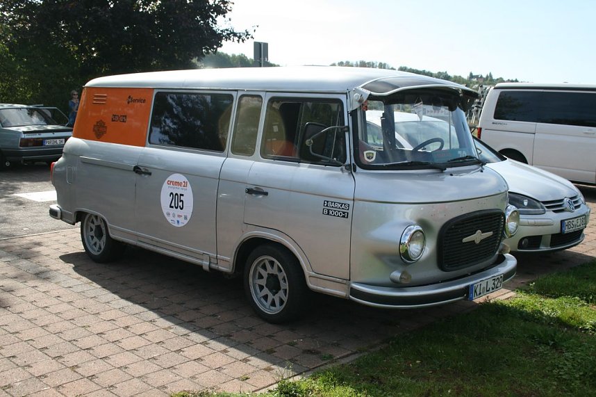 Der Stausee Kelbra war am Wochenende Etappenziel f&uuml;r die Youngtimer der Creme 21 Tour