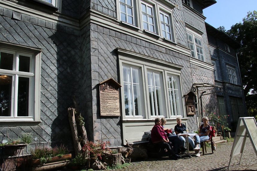 Geburtstagsfeier im Park Hohenrode