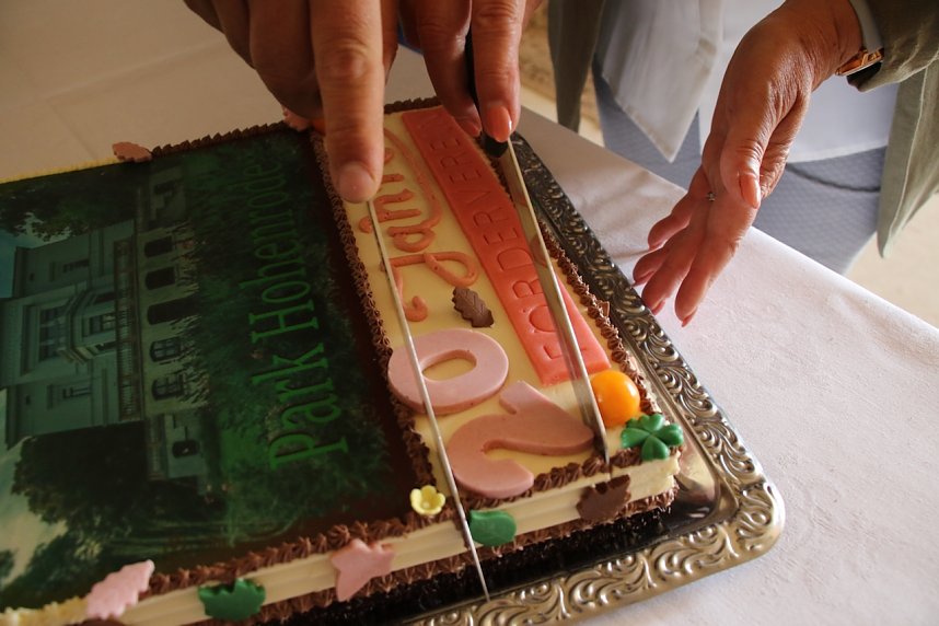 Geburtstagsfeier im Park Hohenrode