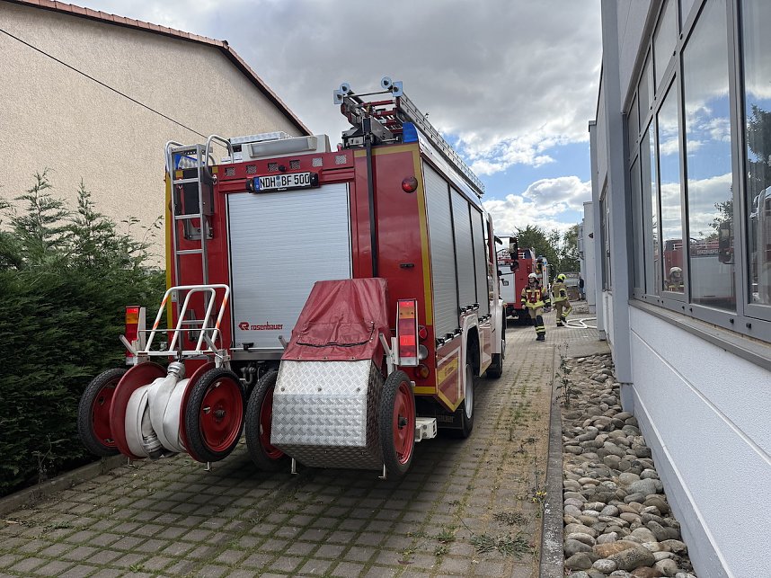 Feuerwehr&uuml;bung am Nachmittag