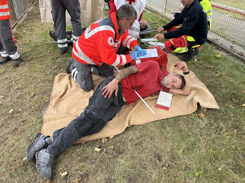 Feuerwehr&uuml;bung am Nachmittag
