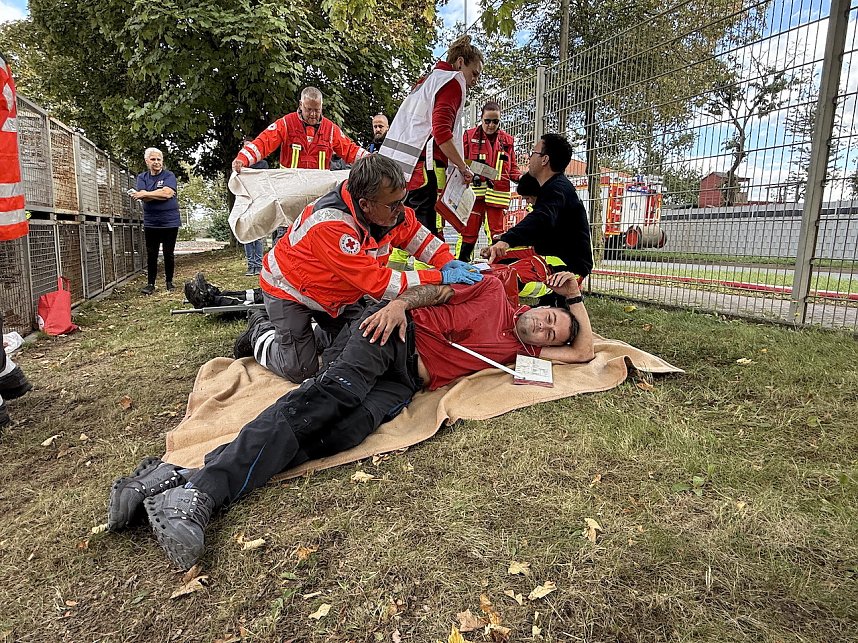 Feuerwehr&uuml;bung am Nachmittag