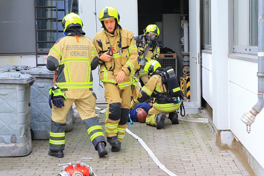 Feuerwehr&uuml;bung am Nachmittag