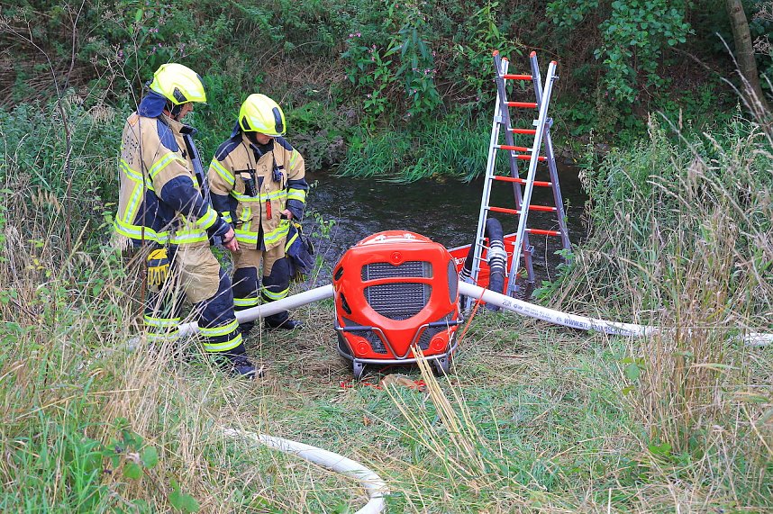 Feuerwehr&uuml;bung am Nachmittag