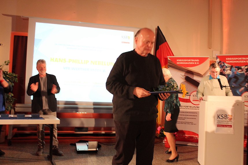 Ehrenamtsauszeichnung des Nordh&auml;user Kreissportbund