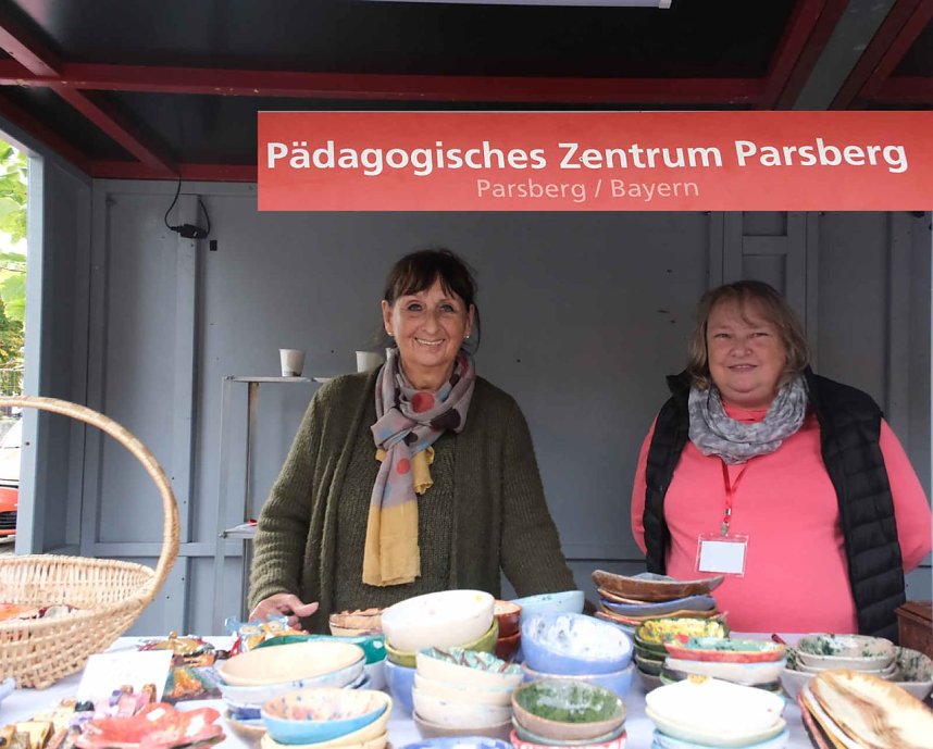 Peter Blei unterwegs beim Klostermarkt in Walkenried