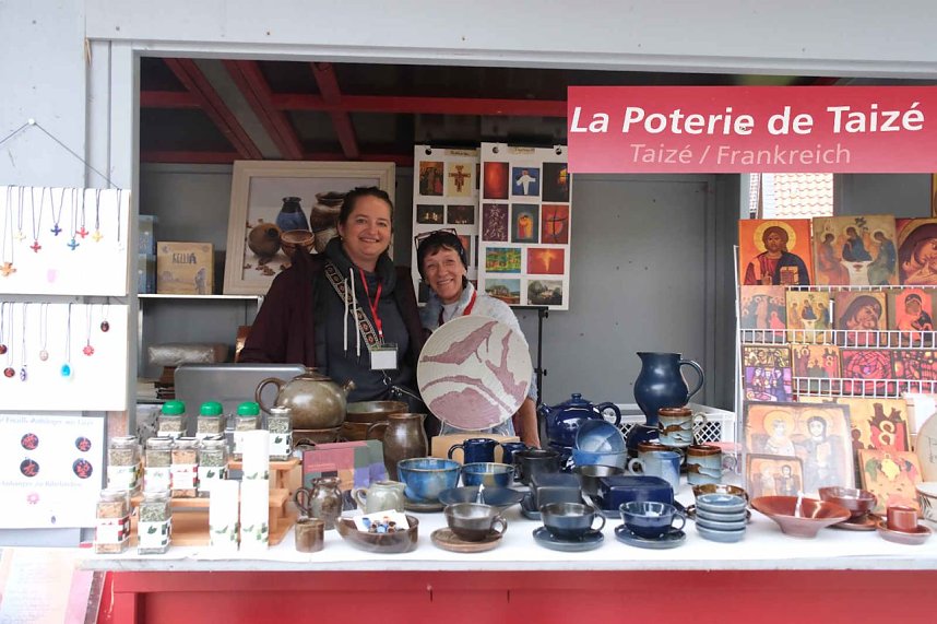 Peter Blei unterwegs beim Klostermarkt in Walkenried