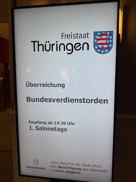 Auszeichnung f&uuml;r Dr. Dieter Kornmann