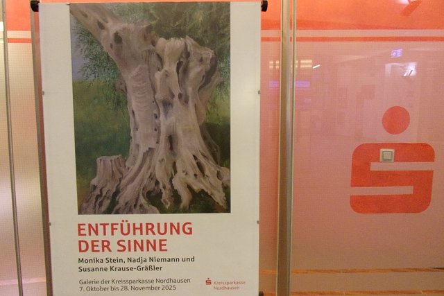 Neue Ausstellung in der Kreissparkasse