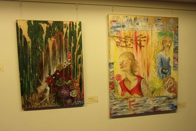 Neue Ausstellung in der Kreissparkasse