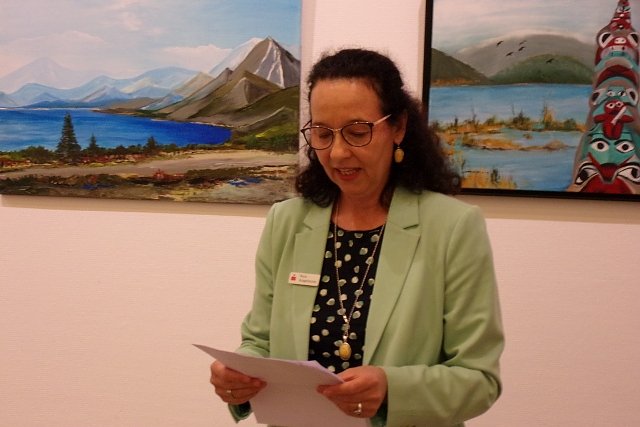 Neue Ausstellung in der Kreissparkasse