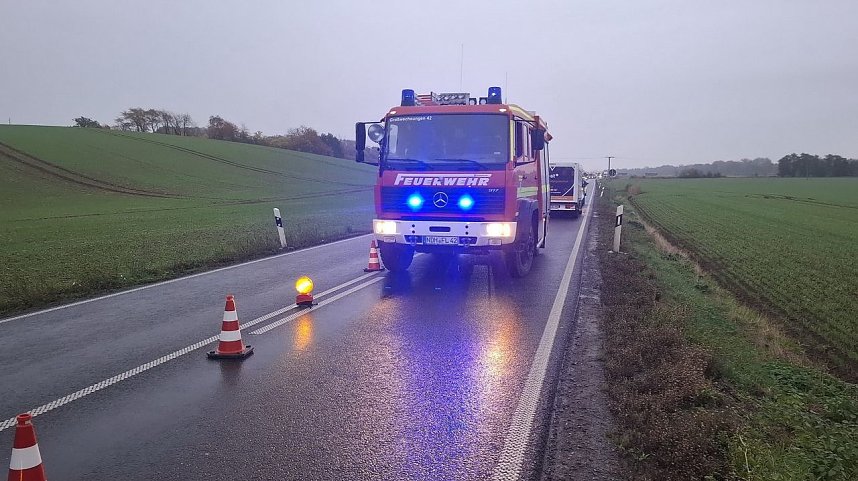 Unfall auf der B243